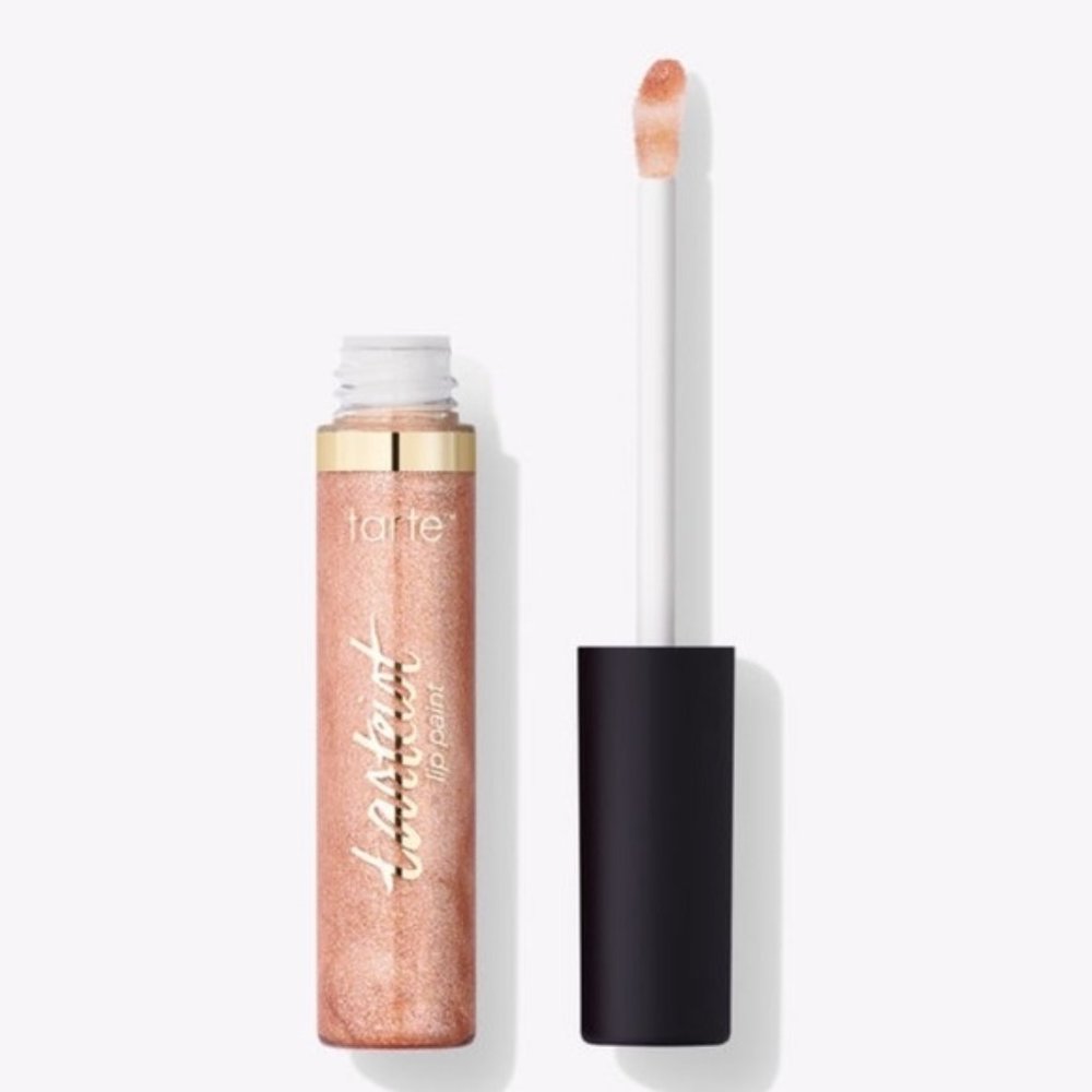 NIB TARTE Shimmering Lip Paint in Strike Gold